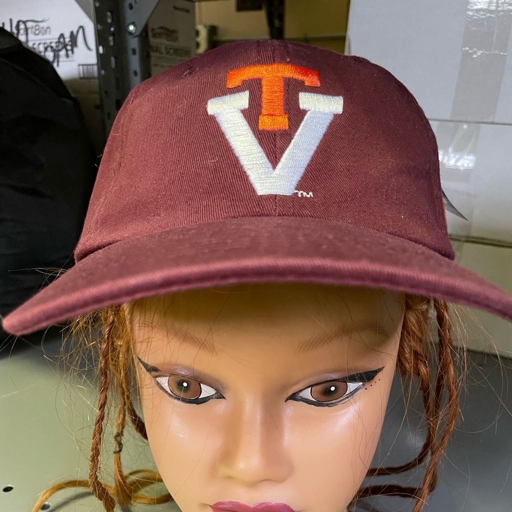 Virginia Tech strap back hat cap NWT NOS